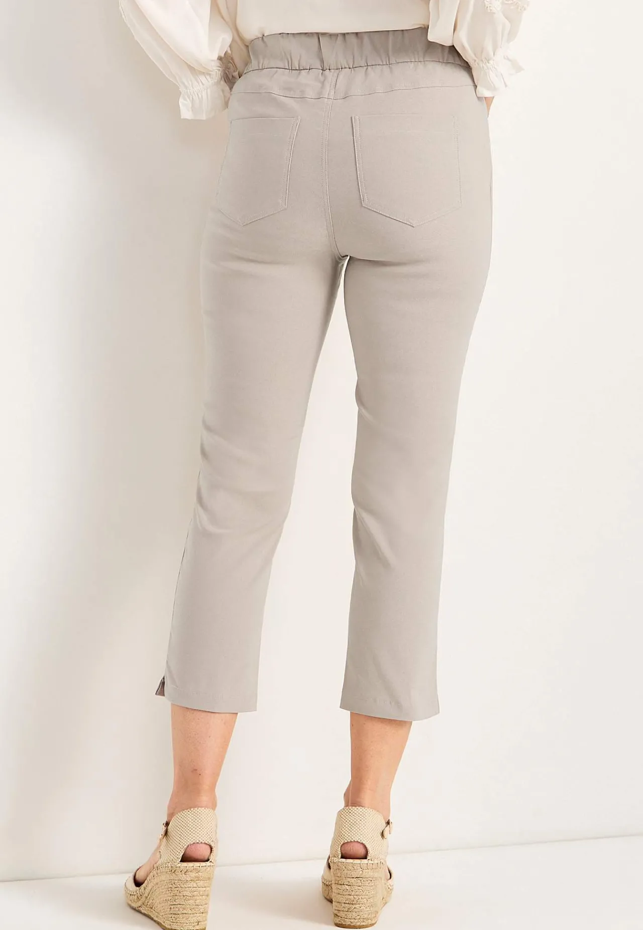Hot Superskön capribyxa Byxor|Plus Size