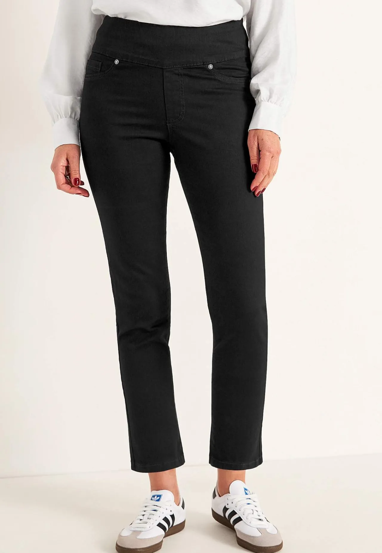 Supersköna ankeljeans i denim Elin Byxor|Jeans
