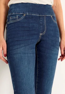 New Supersköna ankeljeans i denim Elin Byxor|Jeans