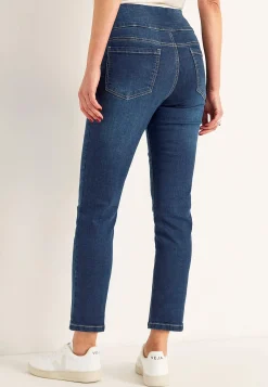 New Supersköna ankeljeans i denim Elin Byxor|Jeans