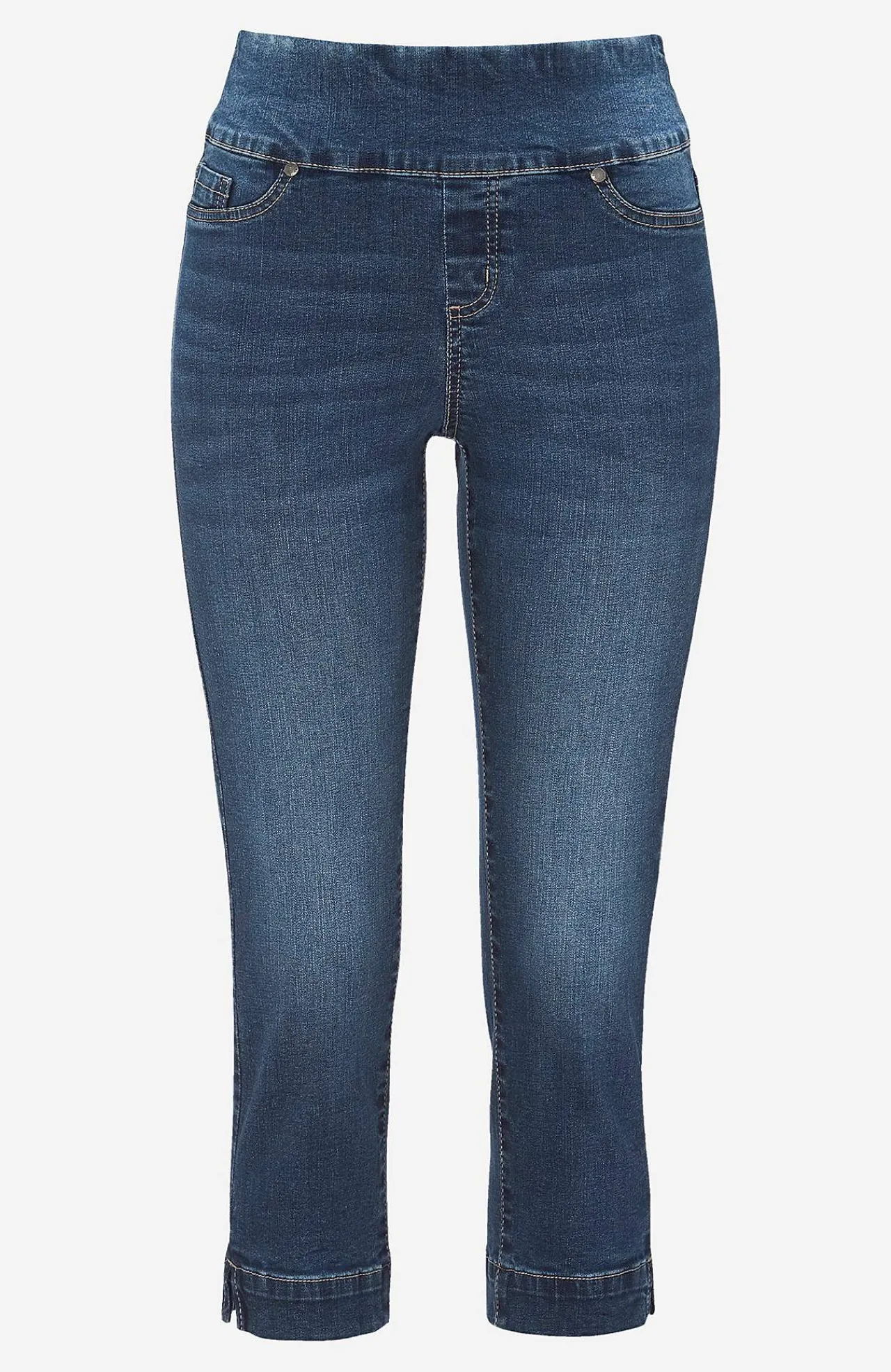 Sale Supersköna caprijeggings i denim Elin Byxor|Jeans