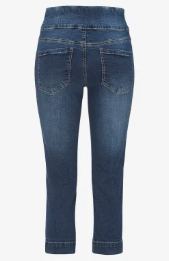 Sale Supersköna caprijeggings i denim Elin Byxor|Jeans