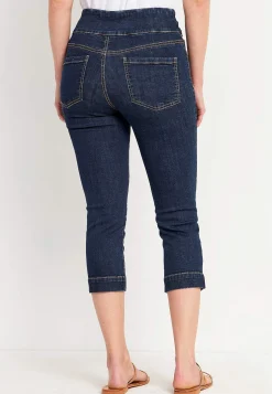 New Supersköna caprijeggings i denim Elin Byxor|Jeans