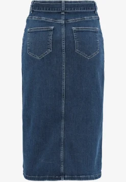 Clearance Superstretchig jeanskjol Klänningar & Kjolar|Jeansplagg