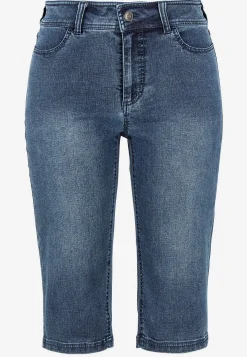 Best Superstretchiga caprijeans Sara Byxor|Jeans