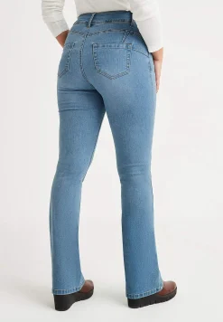 Sale Superstretchiga shapingjeans med bootcut Byxor|Jeans