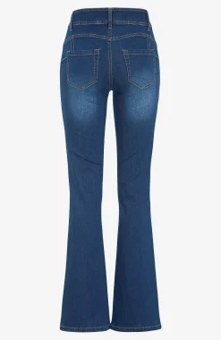 Hot Superstretchiga shapingjeans med bootcut Byxor|Jeans