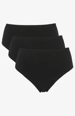 Online Taitrosa med hög midja 3-pack Basplagg|Plus Size