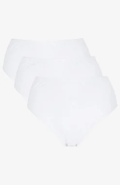 Outlet Taitrosa med hög midja 3-pack Basplagg|Plus Size