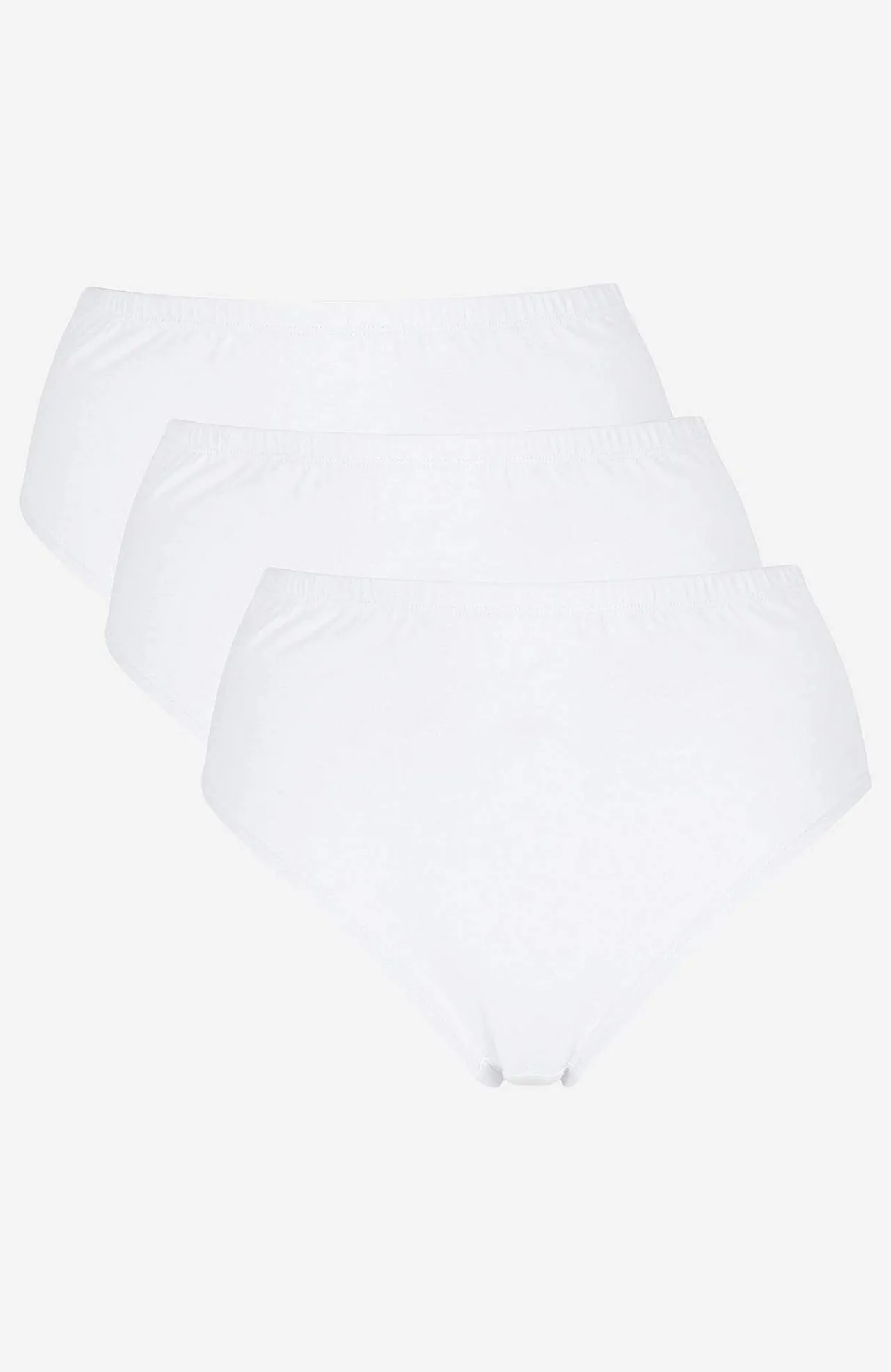 Outlet Taitrosa med hög midja 3-pack Basplagg|Plus Size