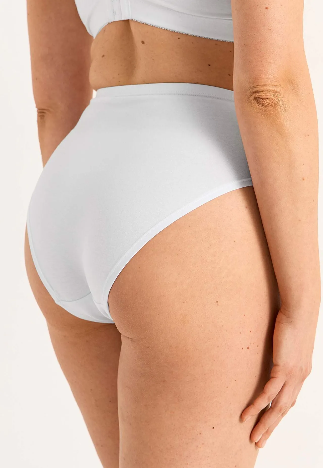 Outlet Taitrosa med hög midja 3-pack Basplagg|Plus Size