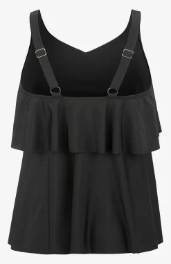 Outlet Tankinitopp med volanger Badkläder|Plus Size