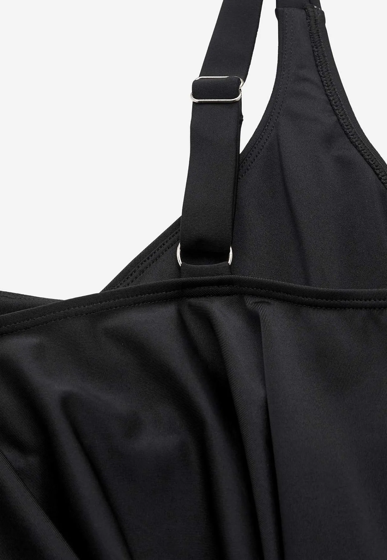 Outlet Tankinitopp med volanger Badkläder|Plus Size