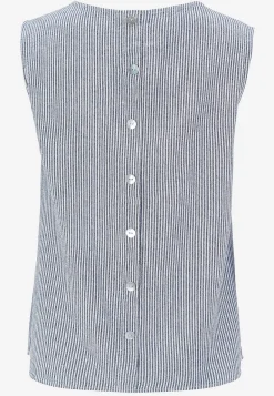 Outlet Topp med garnfärgade ränder Toppar & T-Shirts|Skjortor & Blusar