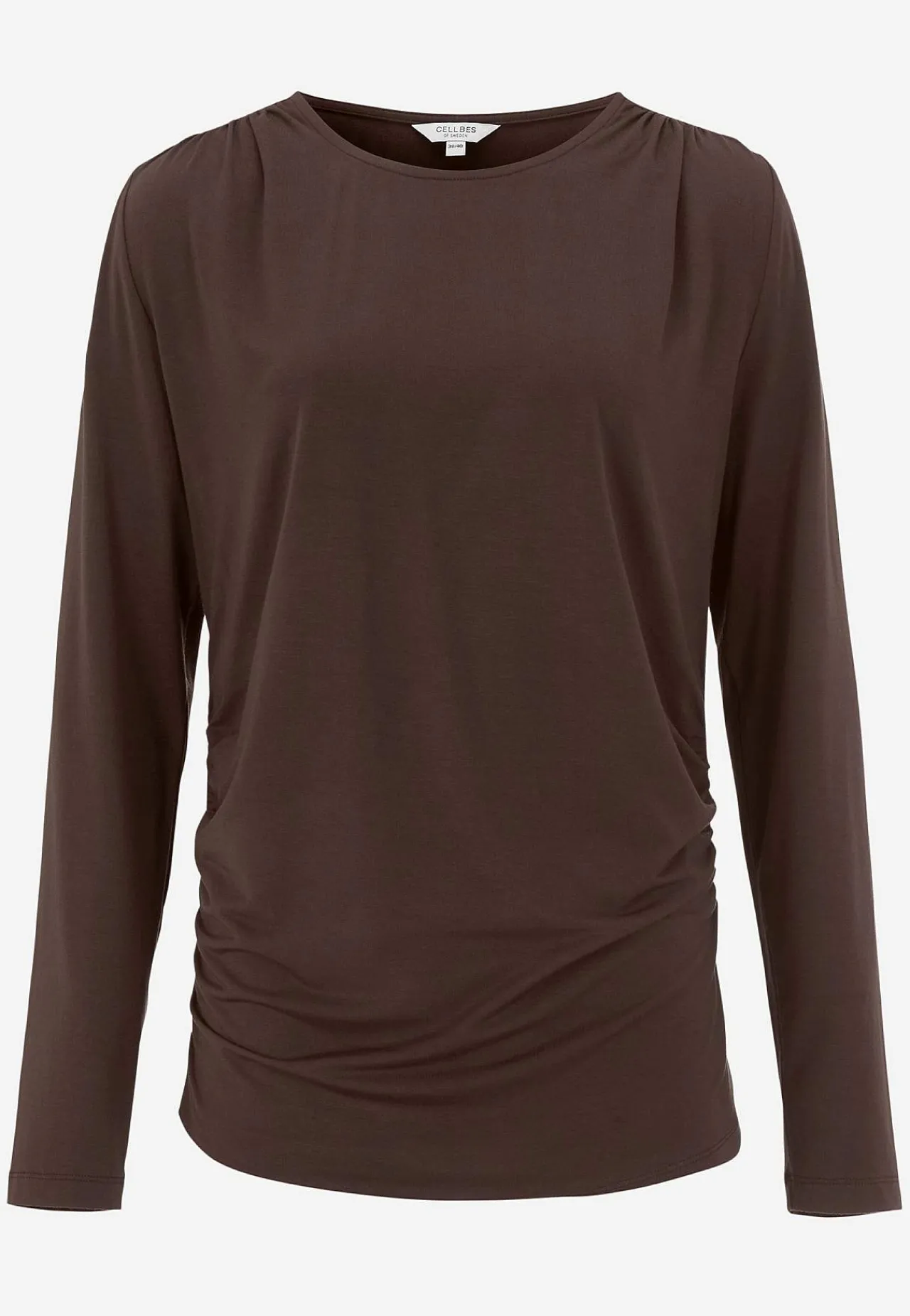 Topp Premium i modal med rynkdetaljer Tröjor & Cardigans|Toppar & T-Shirts