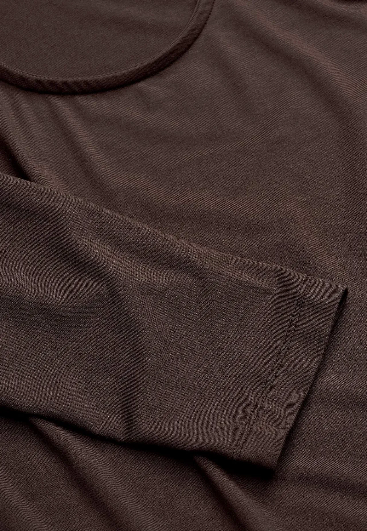 Topp Premium i modal med rynkdetaljer Tröjor & Cardigans|Toppar & T-Shirts