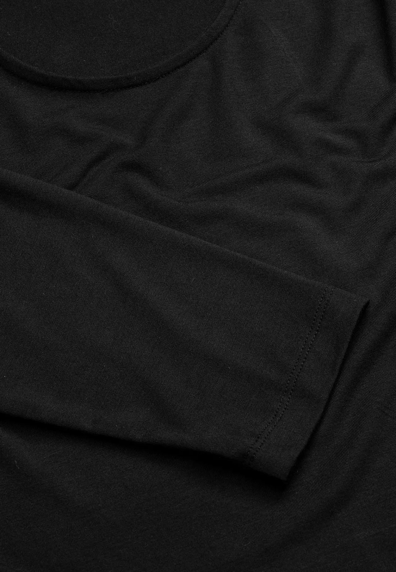 Topp Premium i modal med rynkdetaljer Tröjor & Cardigans|Toppar & T-Shirts