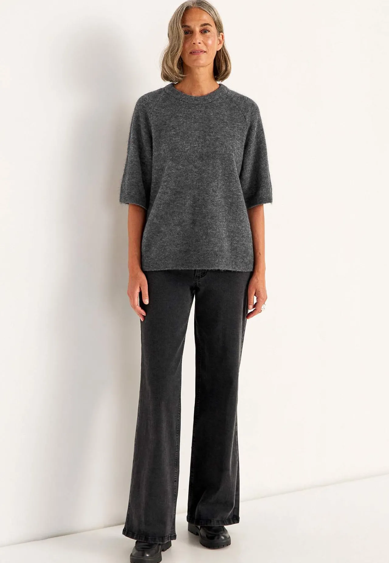 Topp Premium i mohair- och ullblandning Stickat|Toppar & T-Shirts