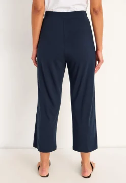 Discount Trikåbyxa i mjuk bomulls- och modalblandning Byxor|Plus Size