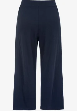 Discount Trikåbyxa i mjuk bomulls- och modalblandning Byxor|Plus Size