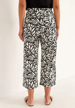Sale Trikåbyxa i mjuk bomulls- och modalblandning Byxor|Plus Size