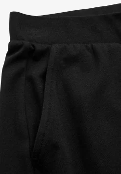 Trikåbyxa i mjuk bomulls- och modalblandning Byxor|Plus Size