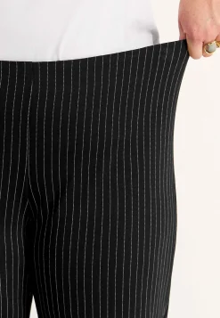 Clearance Trikåbyxa med raka ben Byxor|Plus Size