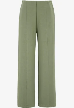 Sale Trikåbyxa med vida ben Byxor|Plus Size