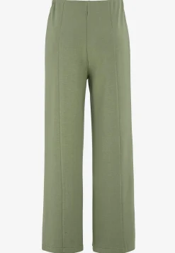 Sale Trikåbyxa med vida ben Byxor|Plus Size