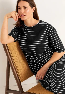 Sale Trikåklänning i kraftig kvalitet Klänningar & Kjolar|Plus Size