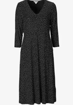 Hot Trikåklänning med fickor Klänningar & Kjolar|Plus Size