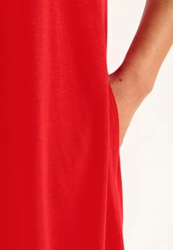 Sale Trikåklänning med fickor Klänningar & Kjolar|Plus Size