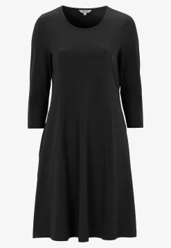 Outlet Trikåklänning med fickor Klänningar & Kjolar|Plus Size