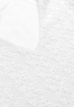 Clearance Trikåklänning med hålbroderi Klänningar & Kjolar|Plus Size