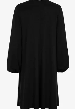 Clearance Trikåklänning med rynkdetalj Klänningar & Kjolar|Plus Size