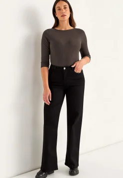 Sale Trikåtopp i ekologisk bomull Toppar & T-Shirts|Plus Size