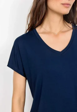 Sale Trikåtopp i lyocell Toppar & T-Shirts