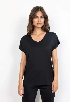 Discount Trikåtopp i lyocell Toppar & T-Shirts