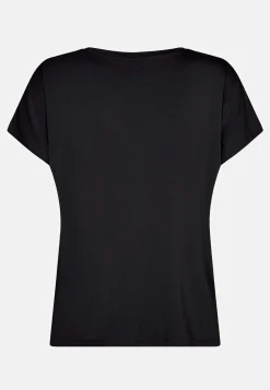 Discount Trikåtopp i lyocell Toppar & T-Shirts
