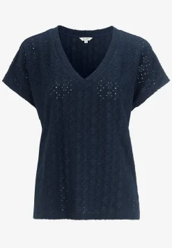 Best Trikåtopp med hålbroderi Toppar & T-Shirts|Plus Size