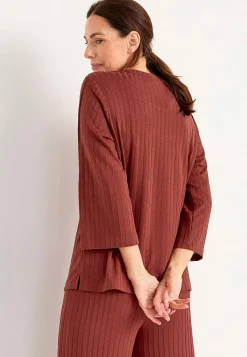 Clearance Trikåtopp med knappar Toppar & T-Shirts|Plus Size
