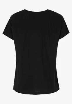 Outlet Trikåtopp med korta ärmar Toppar & T-Shirts|Plus Size