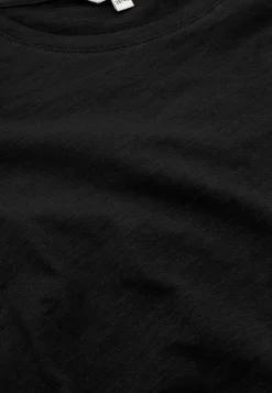 Outlet Trikåtopp med korta ärmar Toppar & T-Shirts|Plus Size