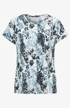 New Trikåtopp med korta ärmar Toppar & T-Shirts|Plus Size