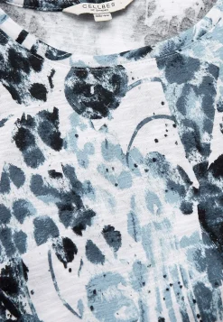 New Trikåtopp med korta ärmar Toppar & T-Shirts|Plus Size