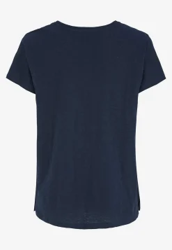 New Trikåtopp med korta ärmar Toppar & T-Shirts|Plus Size