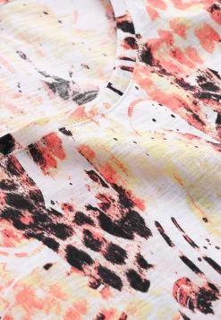 New Trikåtopp med korta ärmar Toppar & T-Shirts|Plus Size
