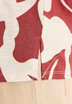 New Trikåtopp med korta ärmar Toppar & T-Shirts|Plus Size