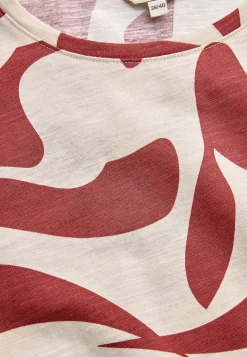 New Trikåtopp med korta ärmar Toppar & T-Shirts|Plus Size