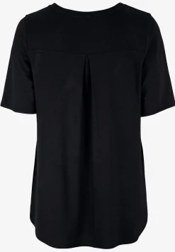 Discount Trikåtopp med korta ärmar Toppar & T-Shirts|Basplagg